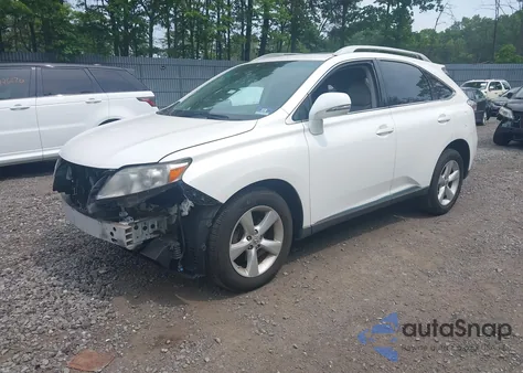 2010 Lexus Rx 350 z USA, uszkodzony, nr VIN 2T2BK1BA9AC034326